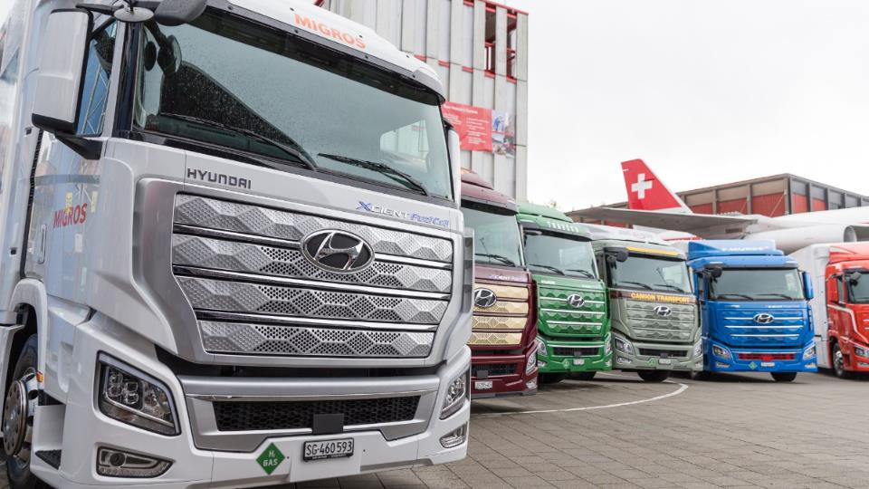 هیوندای Xcient اولین کامیون پیل سوختی تولید انبوه